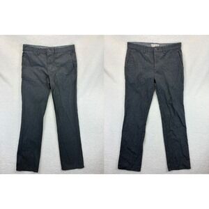 Billabong Carter Stretch Chino Pants Men's Size 33 Gray Straight Leg Casual 2PK